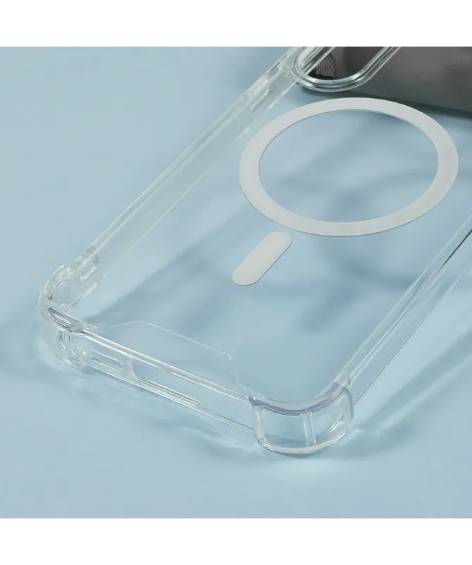 Coque Samsung Galaxy A17/A16 transparente MagSafe antichoc