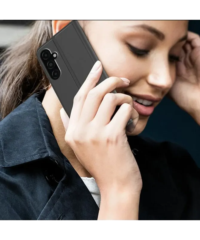 Housse Samsung Galaxy A17 5G Effet Cuir avec Support