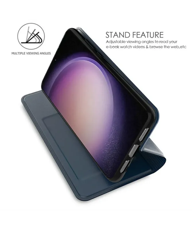 Housse Samsung Galaxy A17 5G Effet Cuir avec Support