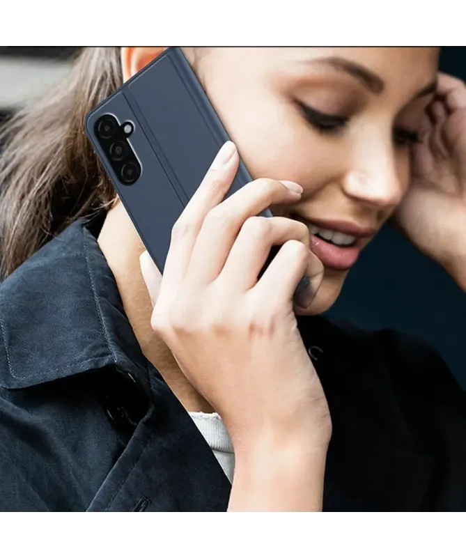 Housse Samsung Galaxy A17 5G Effet Cuir avec Support