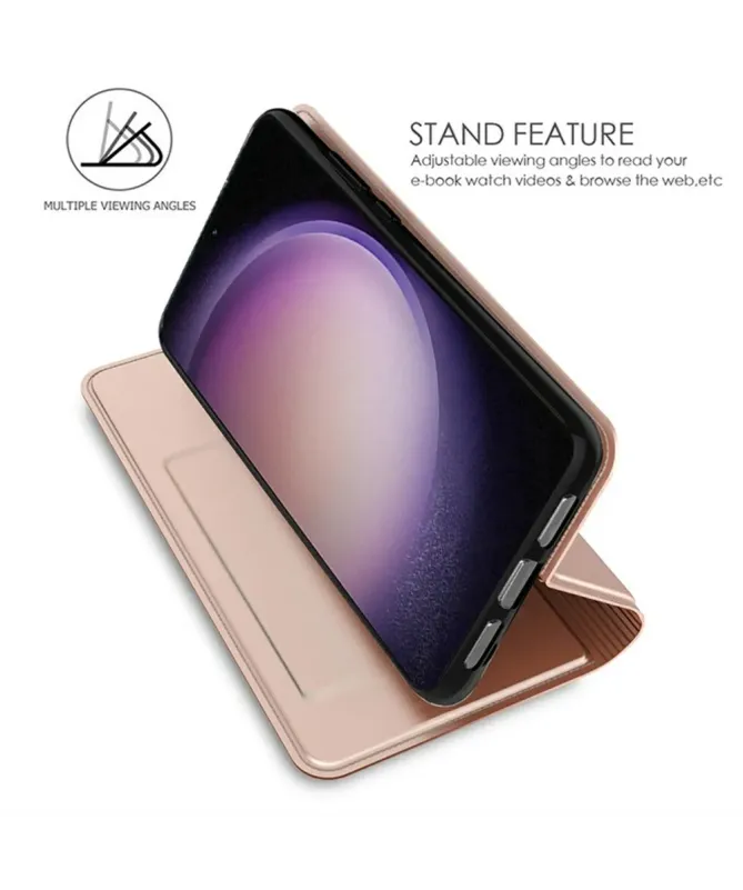 Housse Samsung Galaxy A17 5G Effet Cuir avec Support