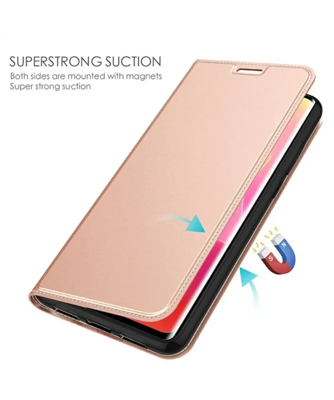 Housse Samsung Galaxy A17 5G Effet Cuir avec Support