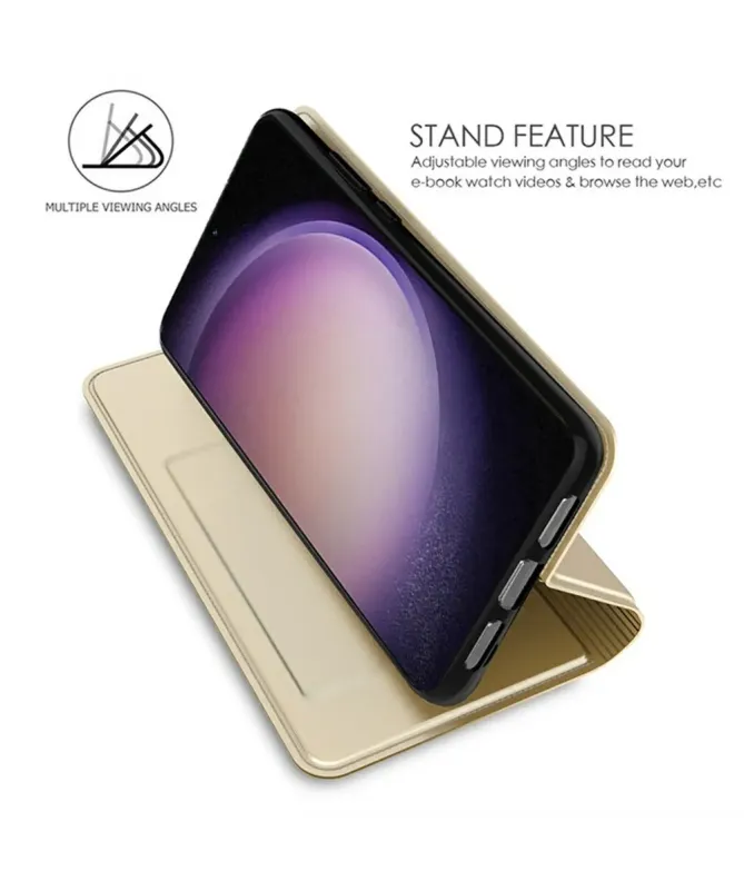 Housse Samsung Galaxy A17 5G Effet Cuir avec Support