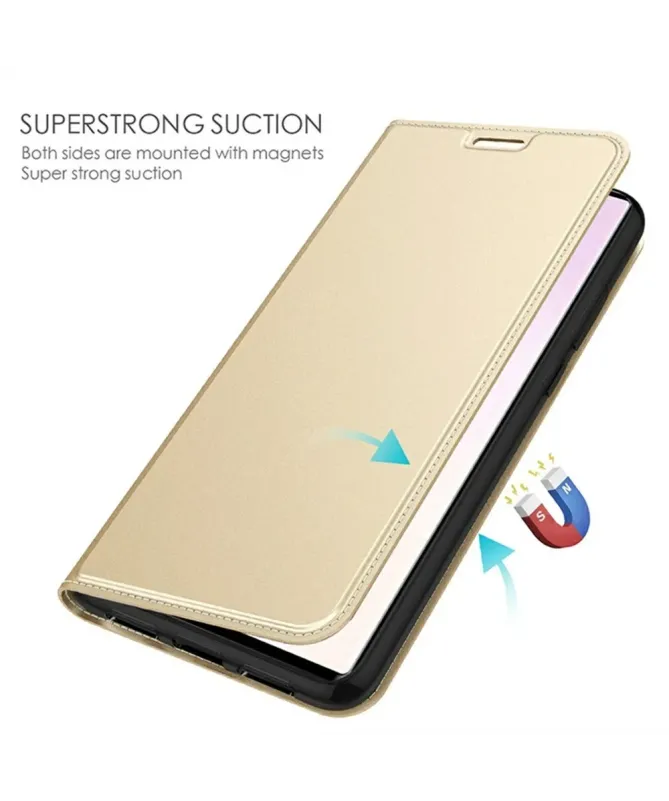 Housse Samsung Galaxy A17 5G Effet Cuir avec Support