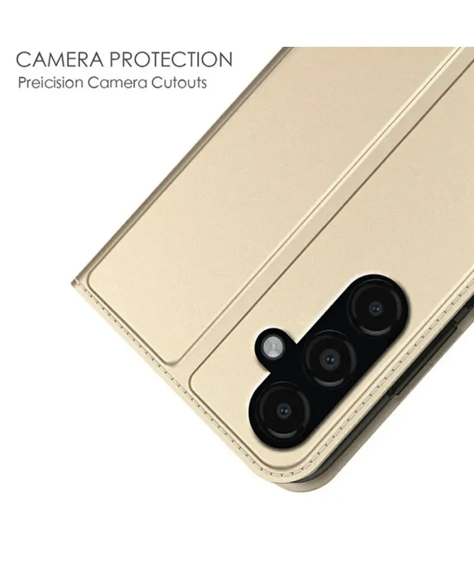 Housse Samsung Galaxy A17 5G Effet Cuir avec Support