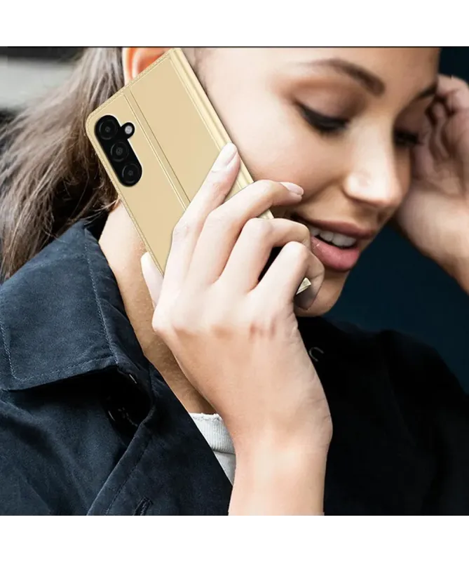 Housse Samsung Galaxy A17 5G Effet Cuir avec Support