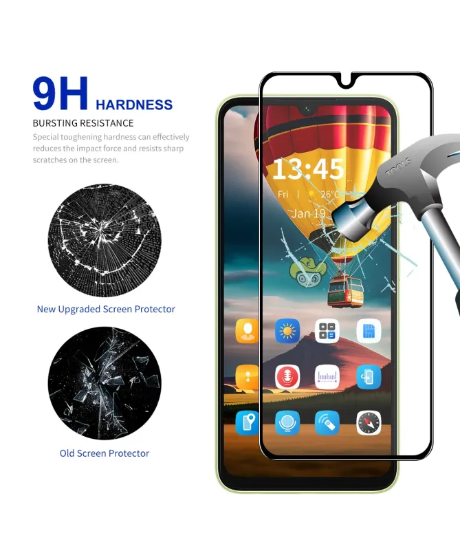 Protection d'écran Xiaomi Redmi 15C 4G en verre trempé