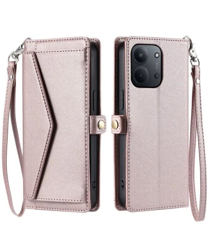 Housse Xiaomi Redmi 15C 4G Porte-cartes à Lanière | Solum