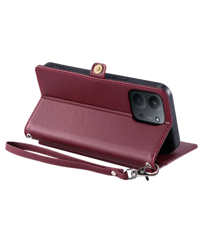 Housse Xiaomi Redmi 15C 4G Porte-cartes à Lanière | Solum