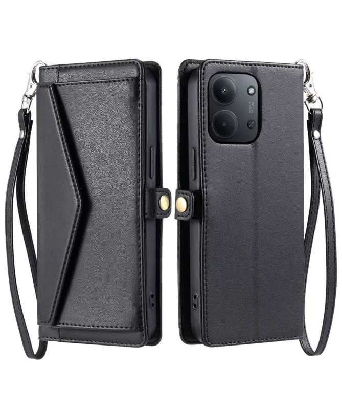 Housse Xiaomi Redmi 15C 4G Porte-cartes à Lanière | Solum