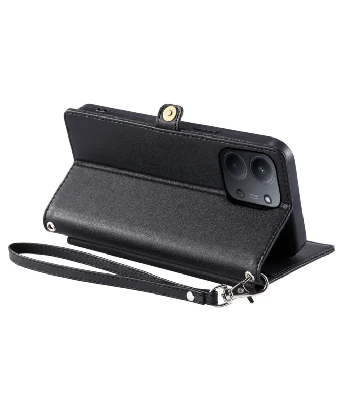 Housse Xiaomi Redmi 15C 4G Porte-cartes à Lanière | Solum