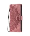 Housse Xiaomi Redmi 15C 4G Mandala avec Porte-Cartes et Dragonne