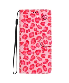 Housse Xiaomi Redmi 15C 4G Léopard Cœur