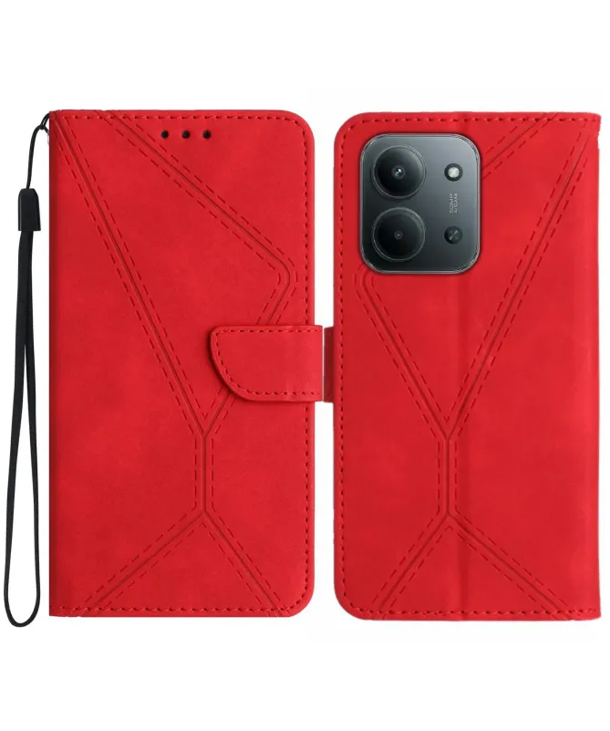 Housse Xiaomi Redmi 15C 4G Lignes Géométriques