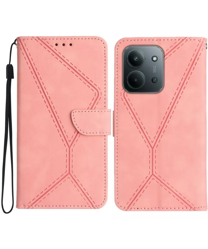 Housse Xiaomi Redmi 15C 4G Lignes Géométriques