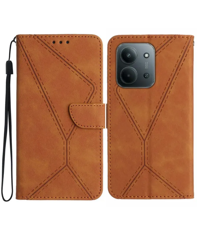 Housse Xiaomi Redmi 15C 4G Lignes Géométriques