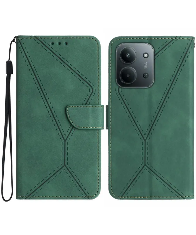 Housse Xiaomi Redmi 15C 4G Lignes Géométriques