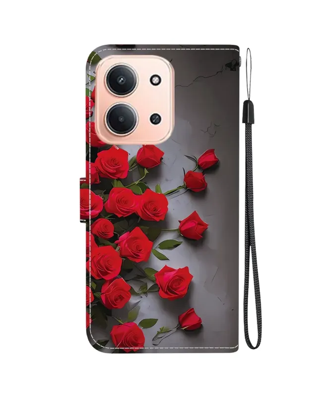 Housse Xiaomi Redmi 15C 4G Roses Romantiques