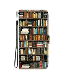 Housse Xiaomi Redmi 15C 4G Bibliothèque Vintage