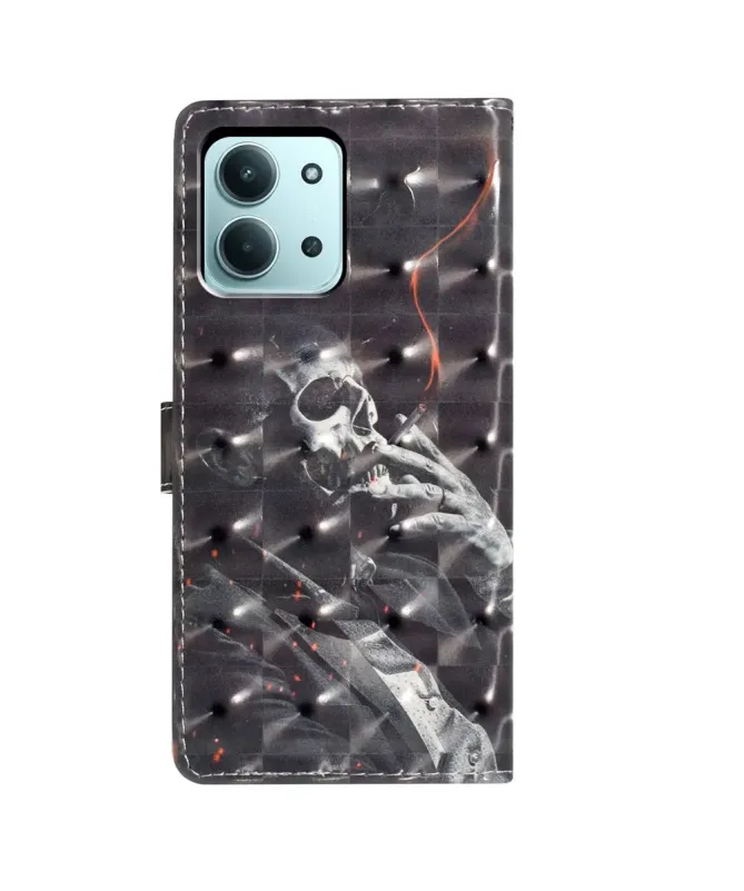 Housse Xiaomi Redmi 15C 4G Tête de Mort Rock