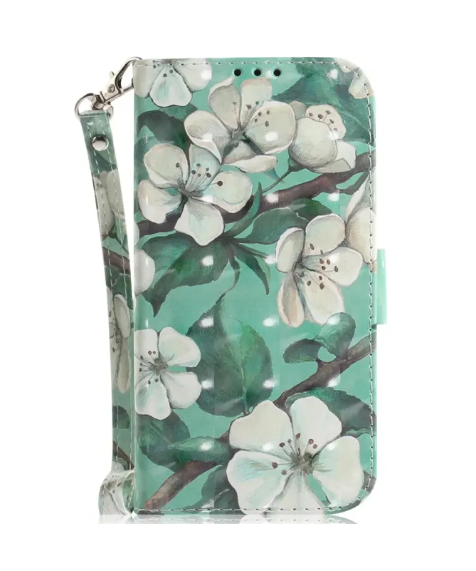 Housse Xiaomi Redmi 15C 4G Fleurs Blanches