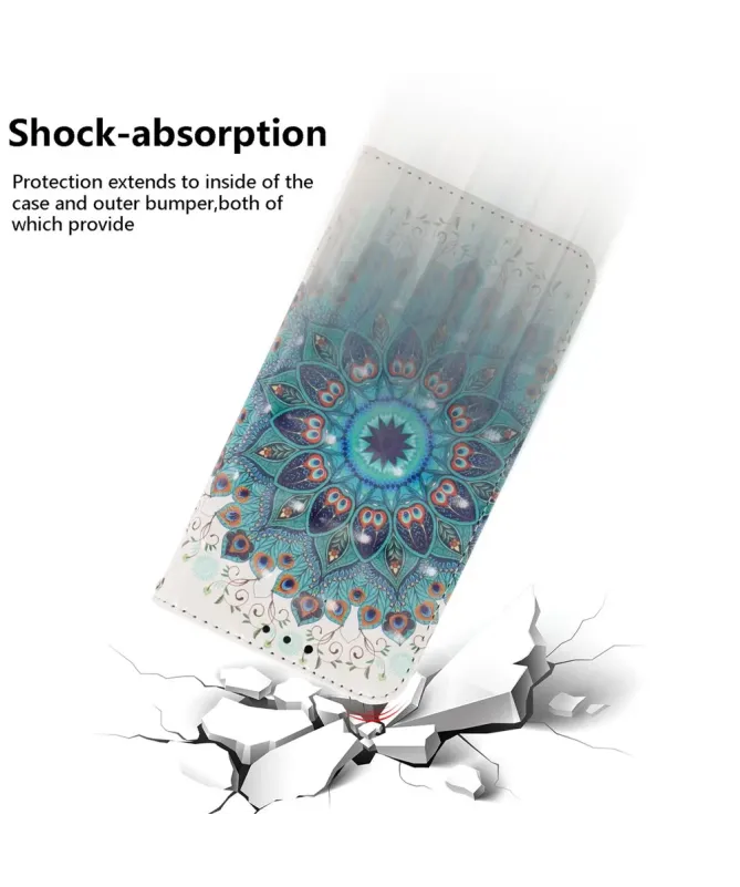 Housse Xiaomi Redmi 15C 4G Paon Mandala