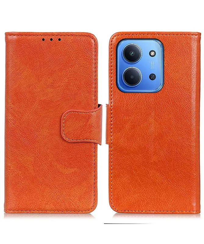 Housse Xiaomi Redmi 15C 4G Style Cuir Vieilli