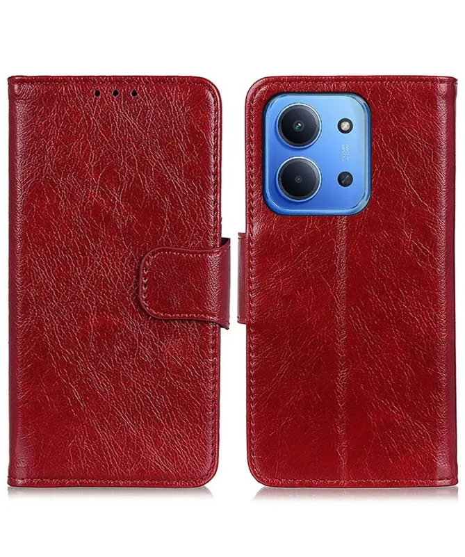 Housse Xiaomi Redmi 15C 4G Style Cuir Vieilli