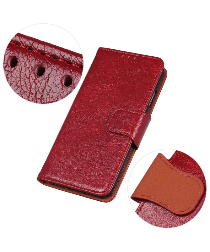 Housse Xiaomi Redmi 15C 4G Style Cuir Vieilli