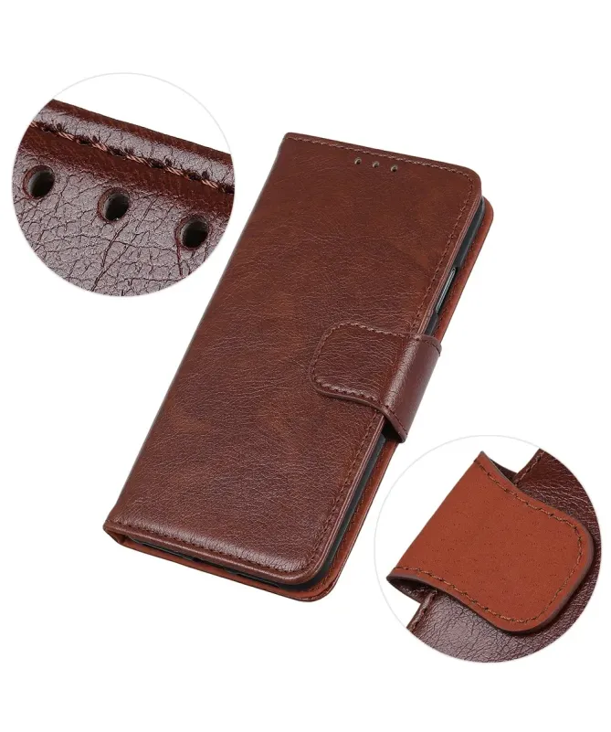 Housse Xiaomi Redmi 15C 4G Style Cuir Vieilli