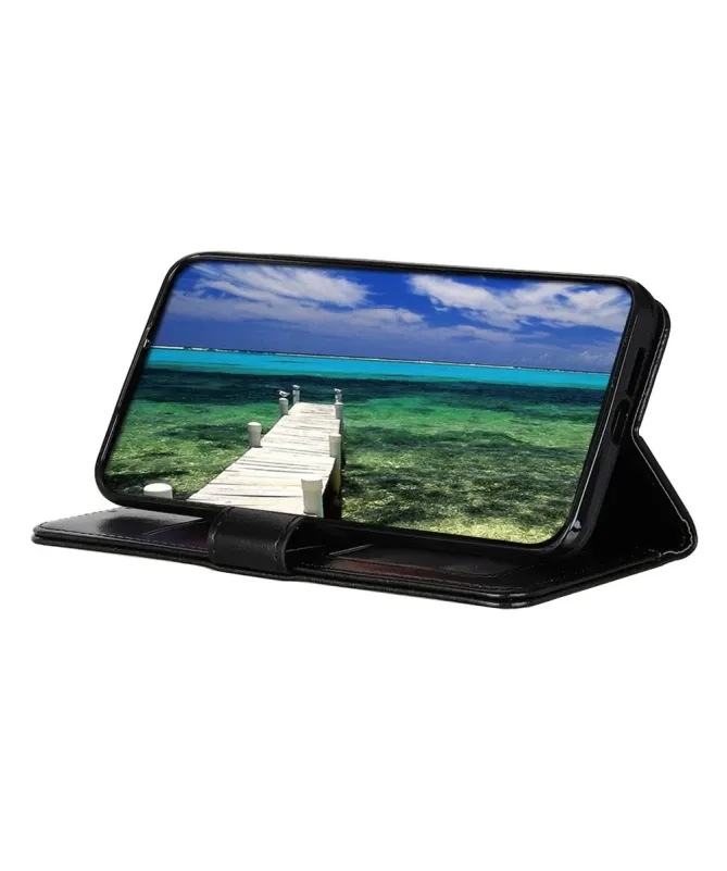 Housse Xiaomi Redmi 15C 4G Effet Cuir Vieilli