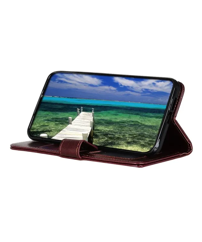 Housse Xiaomi Redmi 15C 4G Effet Cuir Vieilli