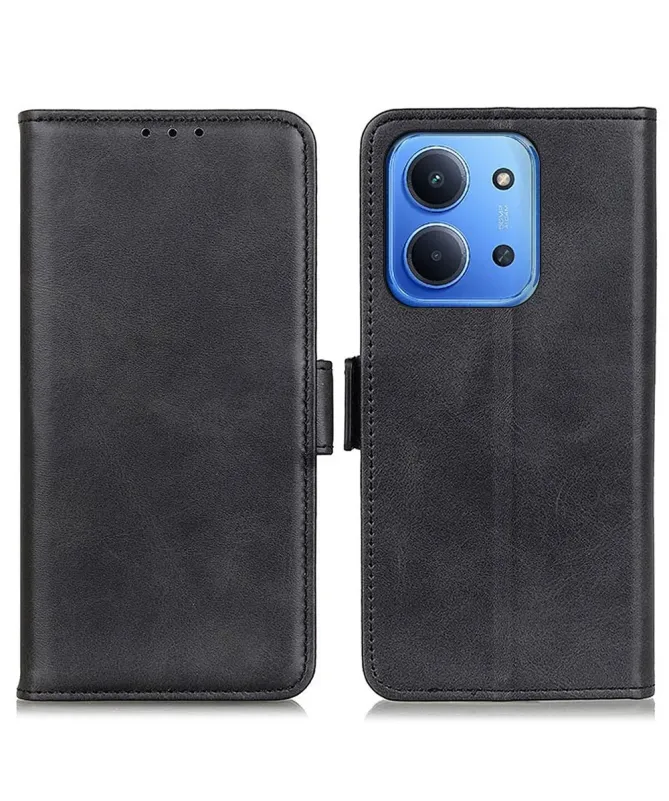 Étui Xiaomi Redmi 15C 4G portefeuille revêtement simili cuir mat