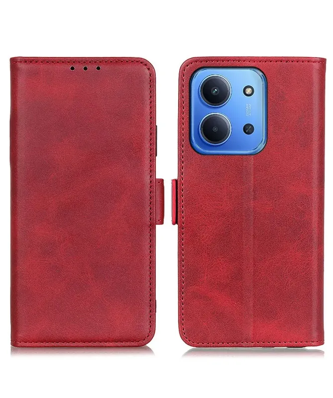 Étui Xiaomi Redmi 15C 4G portefeuille revêtement simili cuir mat