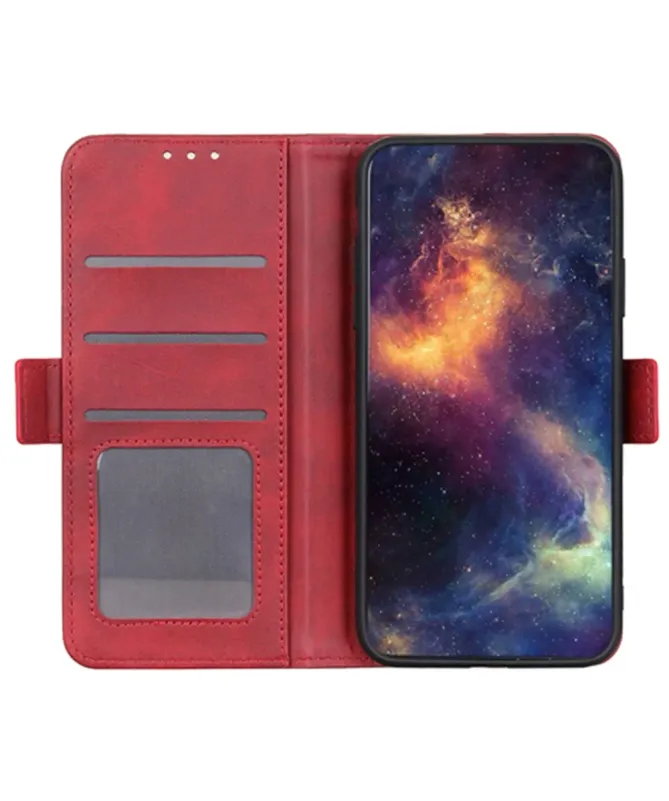 Étui Xiaomi Redmi 15C 4G portefeuille revêtement simili cuir mat
