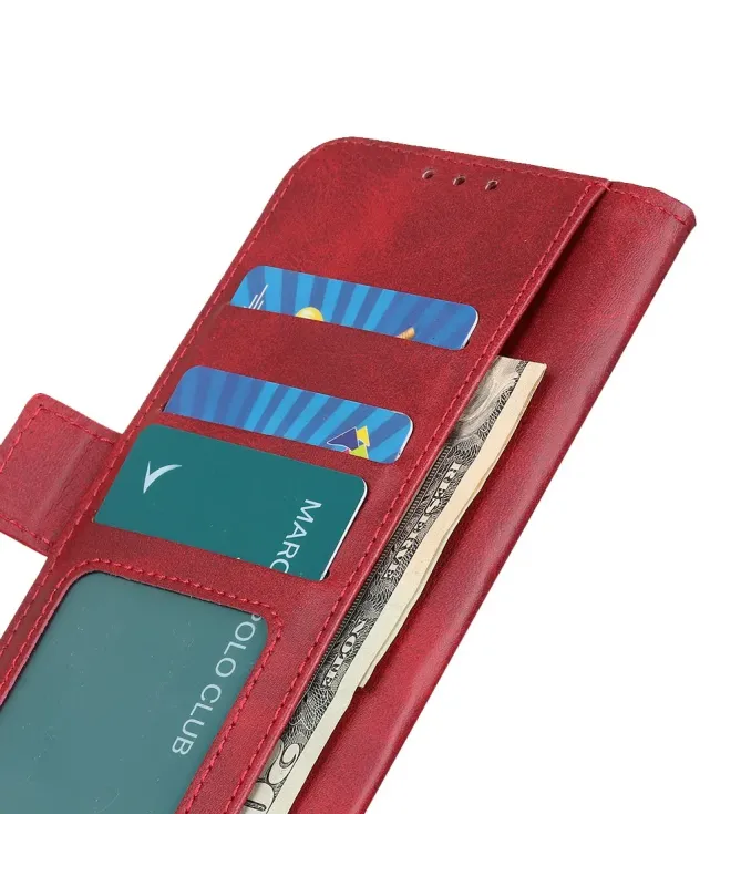 Étui Xiaomi Redmi 15C 4G portefeuille revêtement simili cuir mat