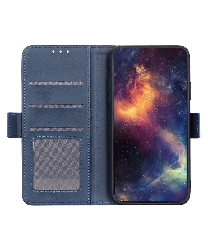 Étui Xiaomi Redmi 15C 4G portefeuille revêtement simili cuir mat