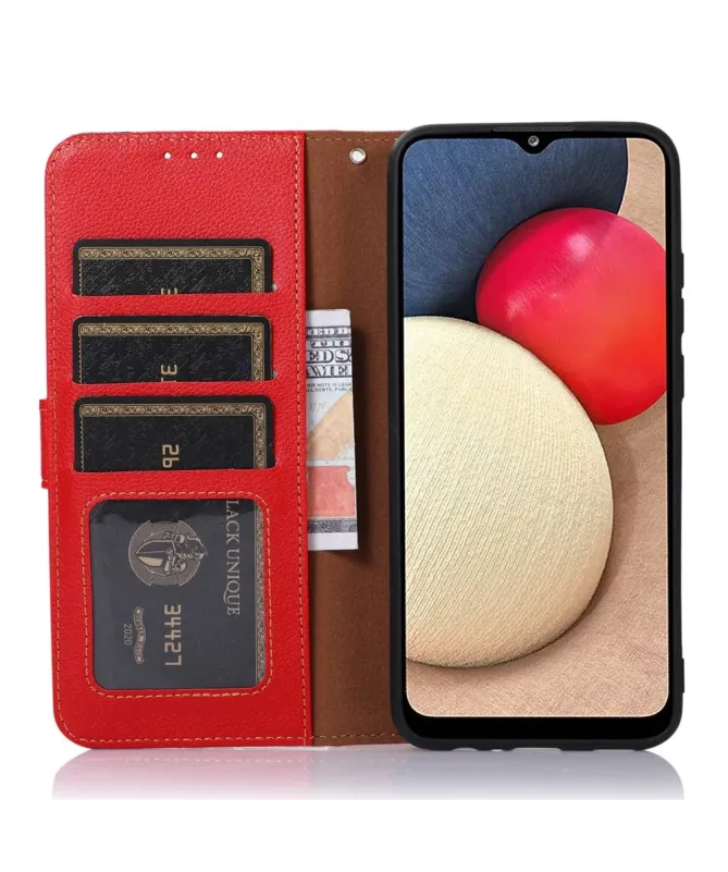 Housse Xiaomi Redmi 15C 4G KHAZNEH coutures apparentes