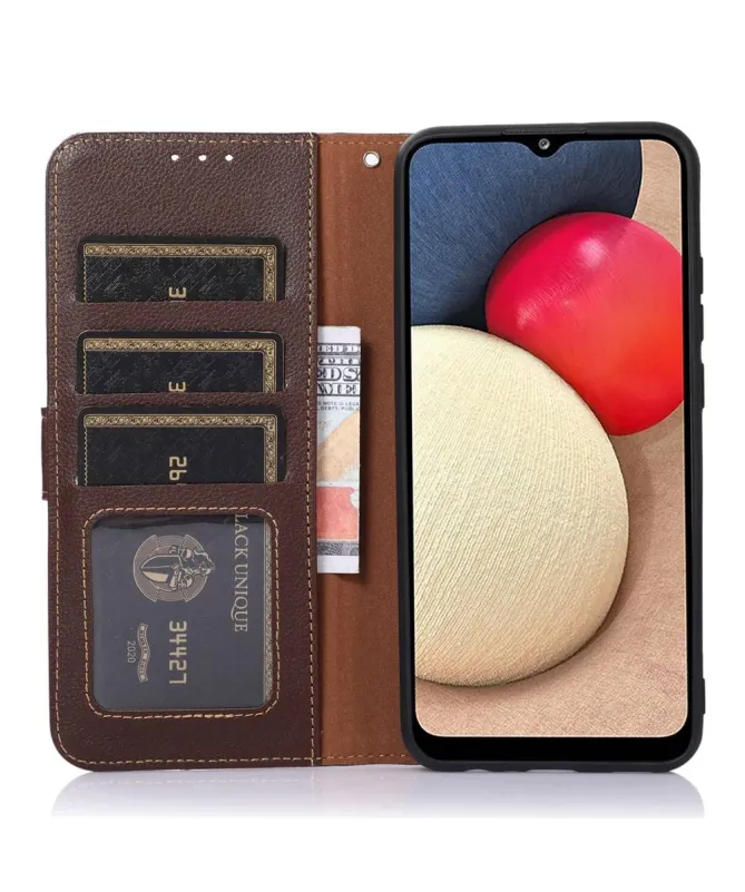 Housse Xiaomi Redmi 15C 4G KHAZNEH coutures apparentes