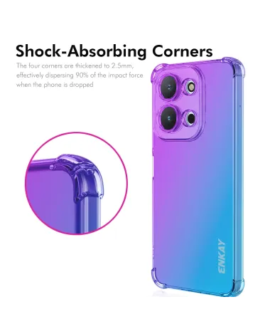 Coque Xiaomi Redmi 15C 4G Transparente Bicolore