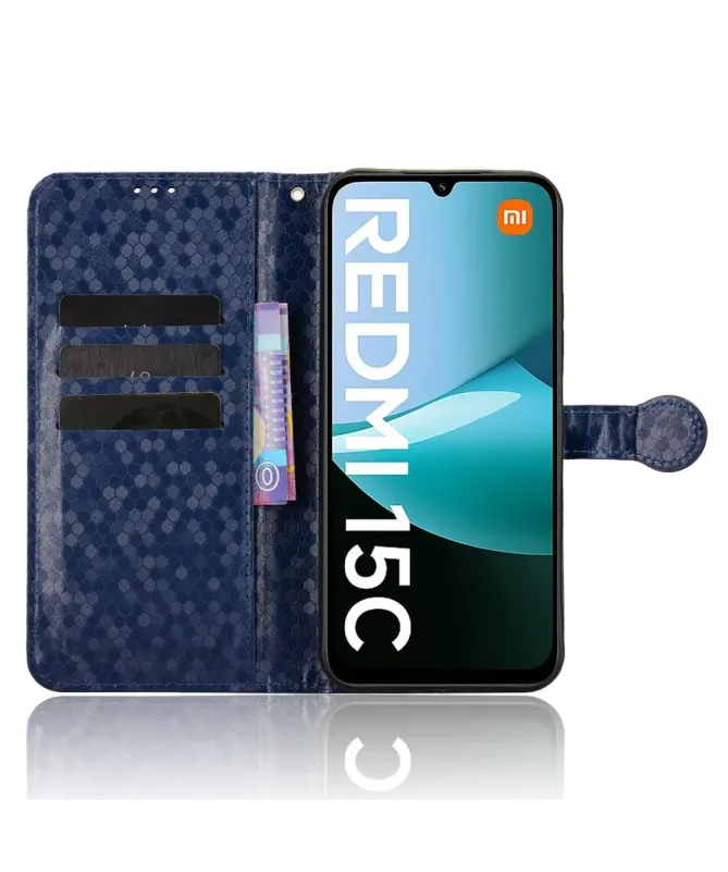 Housse Xiaomi Redmi 15C 4G Alvéole Porte-cartes