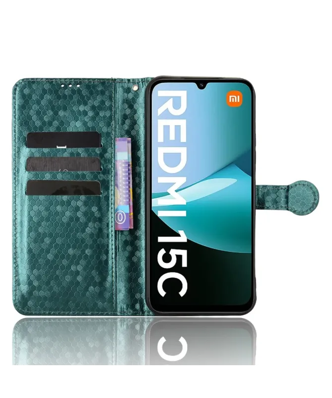Housse Xiaomi Redmi 15C 4G Alvéole Porte-cartes