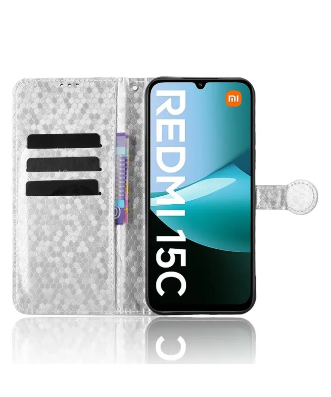 Housse Xiaomi Redmi 15C 4G Alvéole Porte-cartes