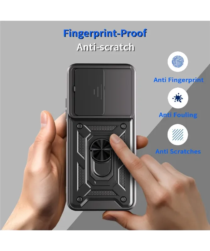 Coque Xiaomi Redmi 15C 4G Hybride Fonction Support et Cache Objectif