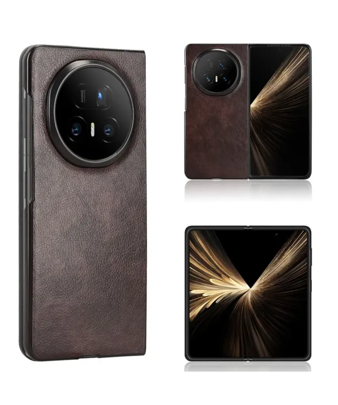 Coque Honor Magic V5 Texture Litchi Antichoc
