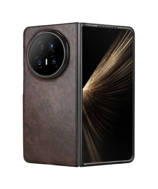 Coque Honor Magic V5 Texture Litchi Antichoc