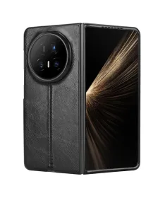 Coque Honor Magic V5 Effet Cuir et Surpiqûre