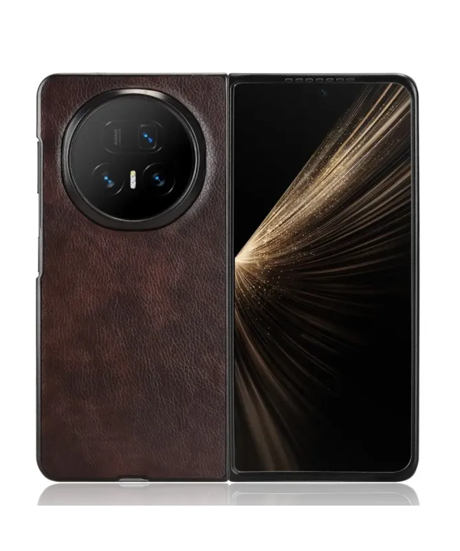 Coque Honor Magic V5 Texture Litchi Antichoc