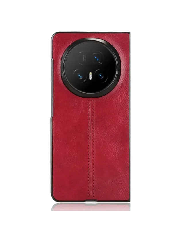 Coque Honor Magic V5 Effet Cuir et Surpiqûre