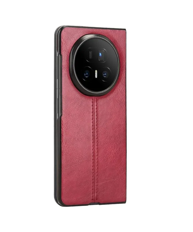 Coque Honor Magic V5 Effet Cuir et Surpiqûre
